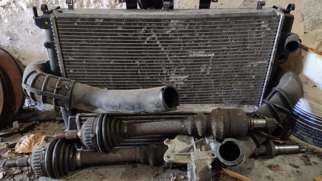 Frente completo Citroën Xantia TD, intercooler BMW