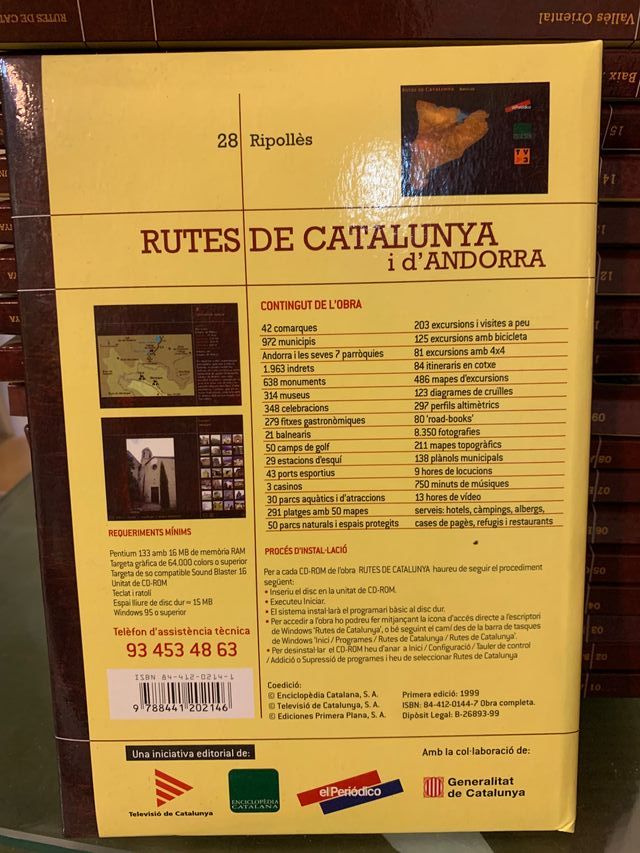 28 CD de Rutas por Catalunya colección completa  