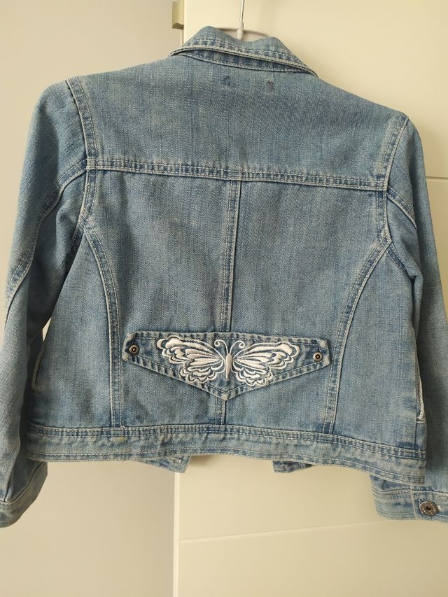 Cazadora denim niña