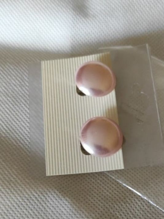 Pendientes de pinza rosas