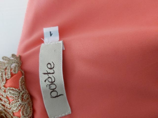 Vestido largo poete con tirante asimétrico