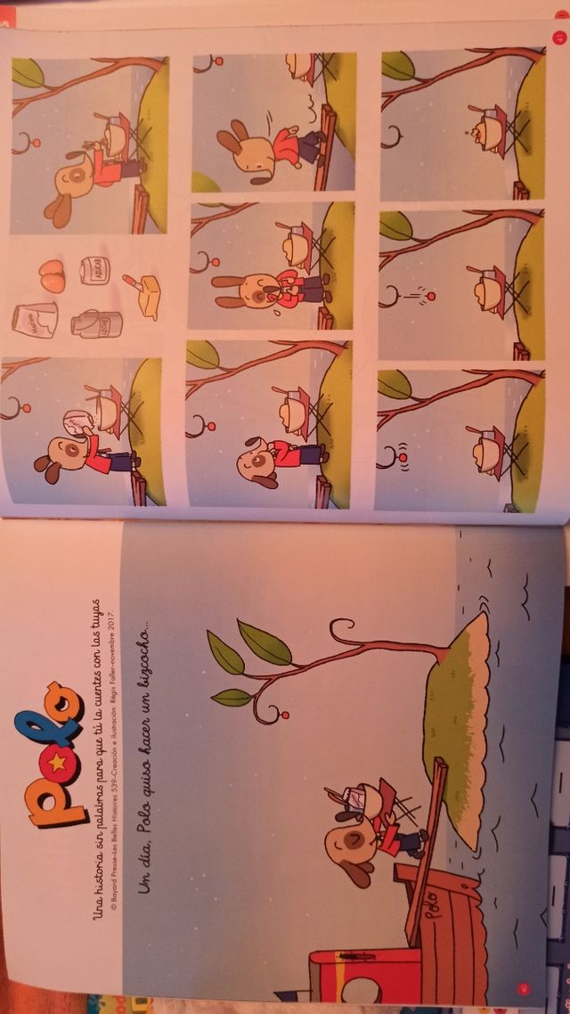 libro bailarinas y revista Caracola