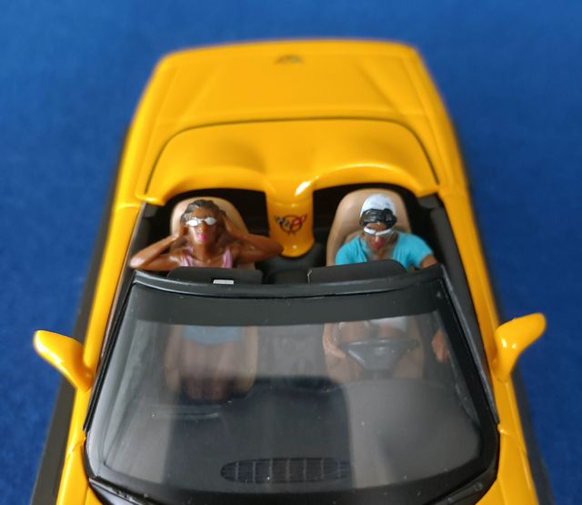 FLY 88088 A-562 CORVETTE C5 CONVERTIBLE YELLOW MB