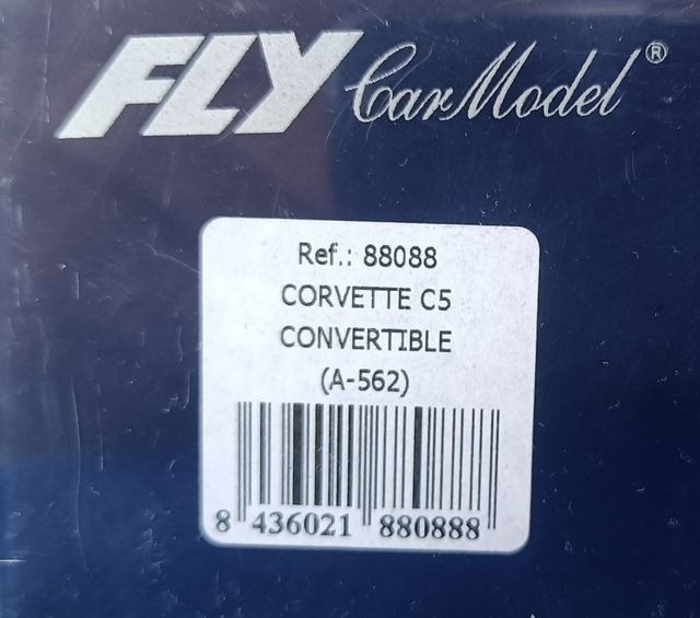 FLY 88088 A-562 CORVETTE C5 CONVERTIBLE YELLOW MB