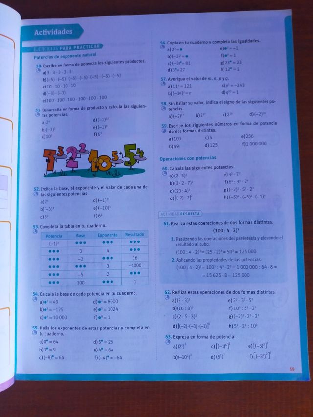 Matemáticas 1° ESO Editorial SM