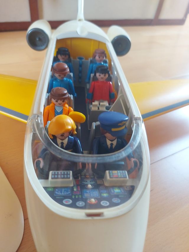 Playmobil. Avión de los Playmobil