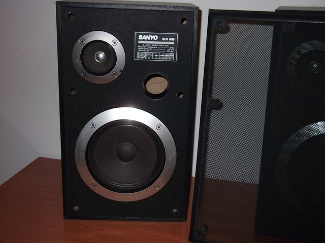 CAJAS ACÚSTICA SANYO (altavoces).