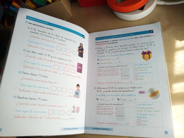 Mates. Mis problemas favoritos 2.1 GEU. 2 Primaria