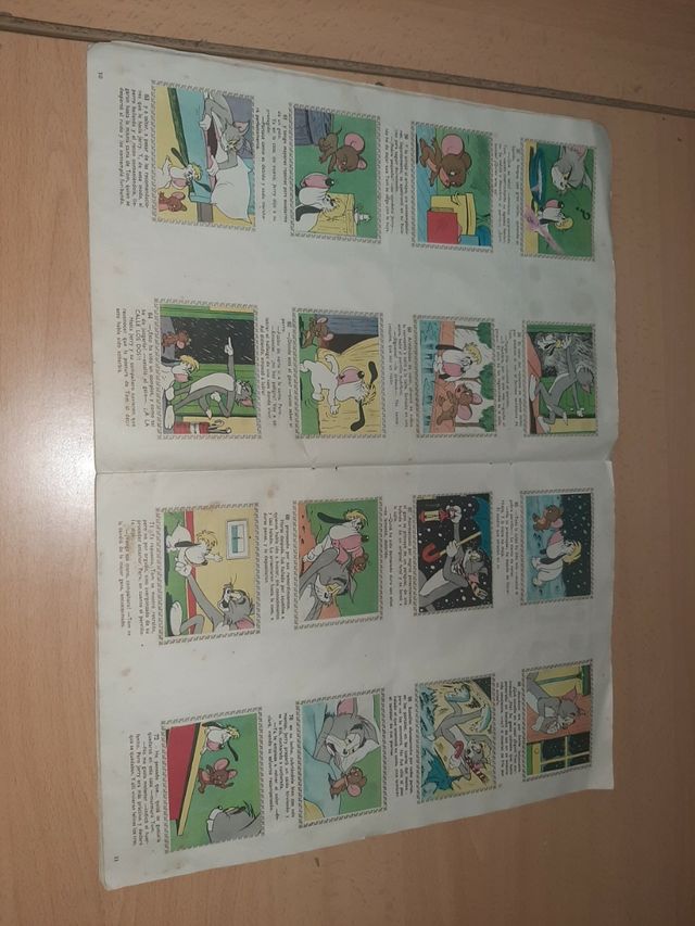 album cromos tom y jerry
