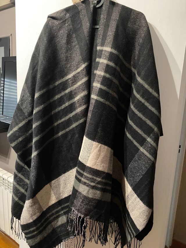 Capa poncho de vestir mujer