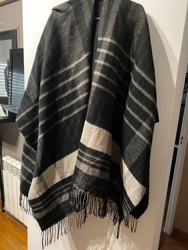 Capa poncho de vestir mujer