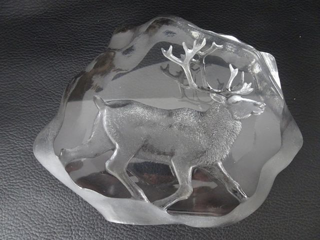 Escultura en vidrio (Reno)