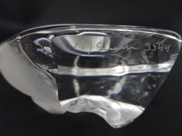 Escultura en vidrio ( oso polar)