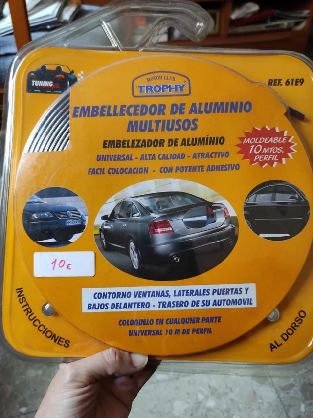 Molduras cromadas diferentes medidas