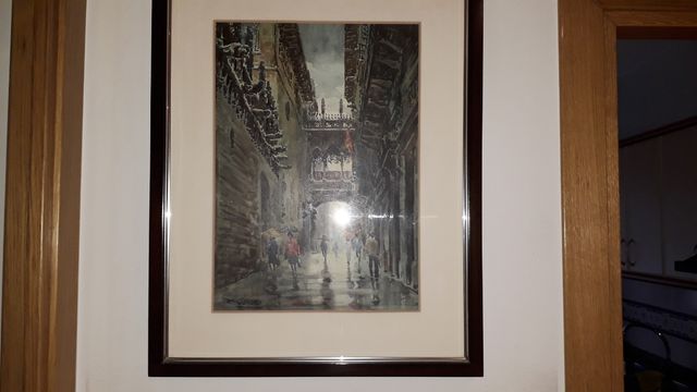 Acuarela pintor  Havero