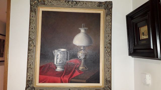 Cuadro pintor F. Escarpentier