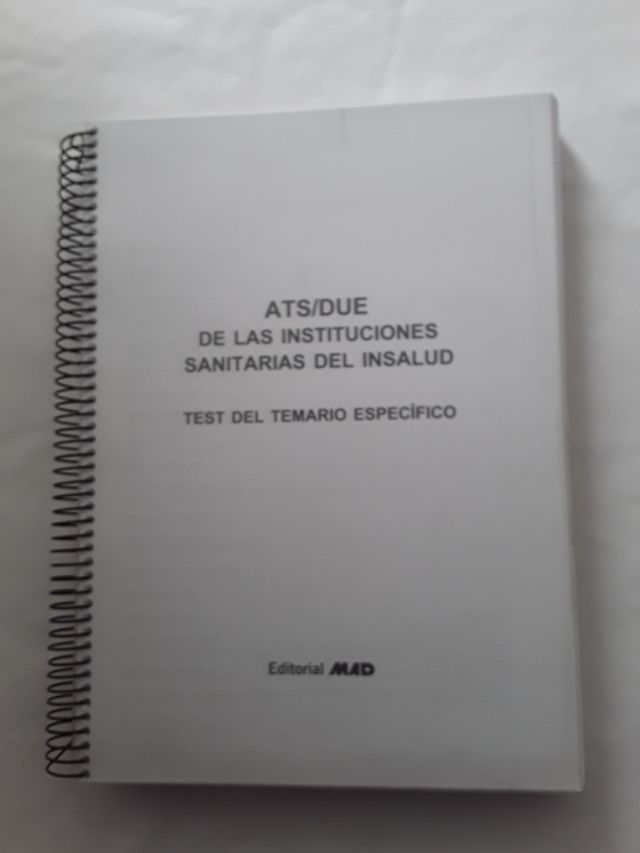 Test Oposiciones de enfermería