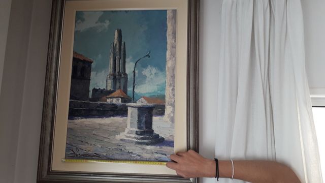 Cuadro pintor Balmaña