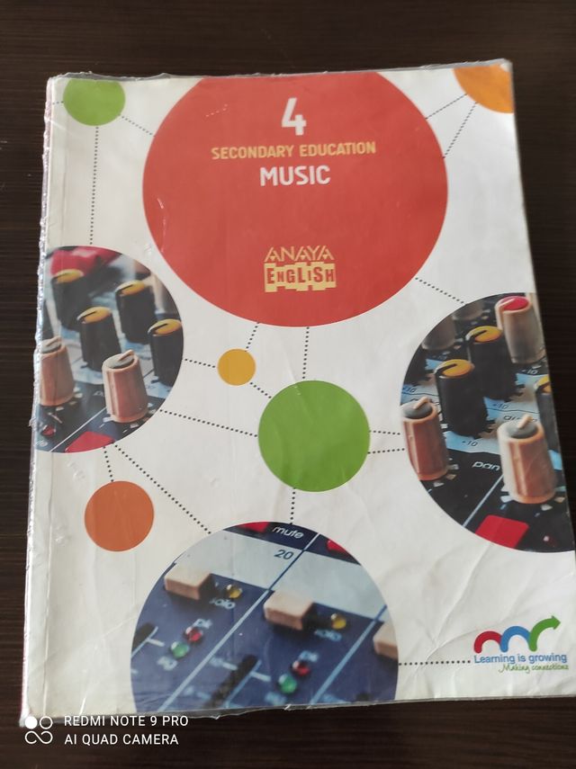 LIBRO DE MÚSICA 4 ESO ANAYA ENGLISH