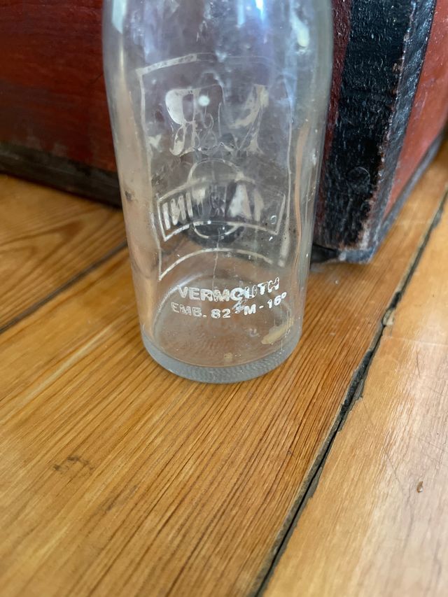 Botella de Martini antigua