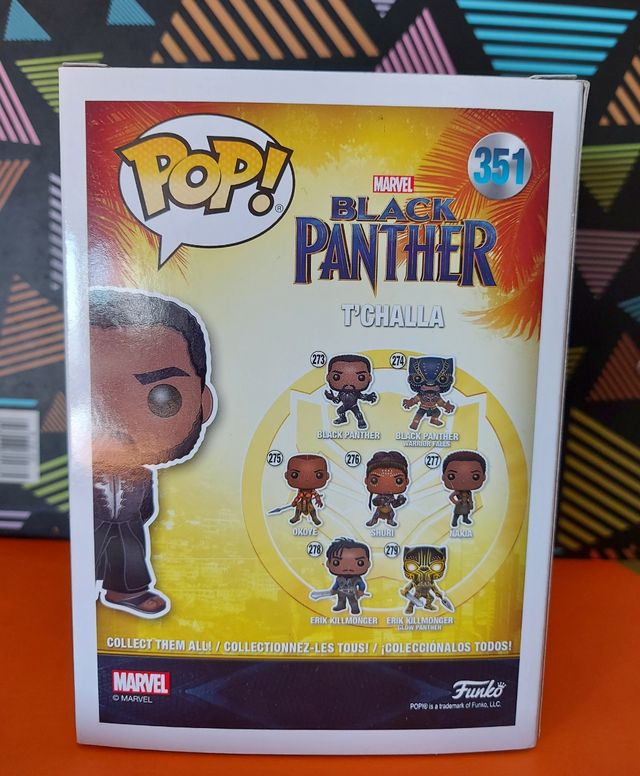 Figura Funko Pop T'Challa