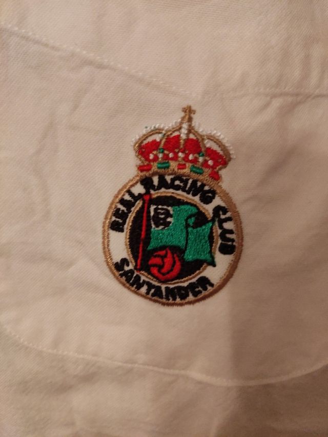 camisa blanca racing