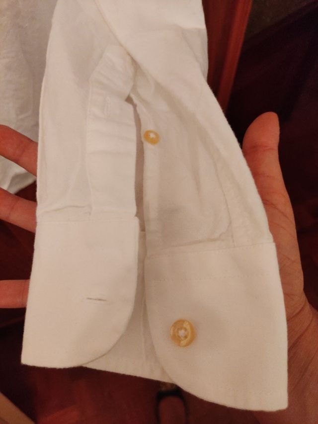 camisa blanca racing