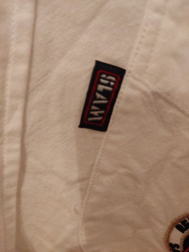 camisa blanca racing