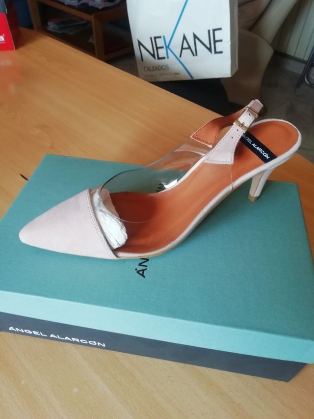 Zapatos de fiesta color nude