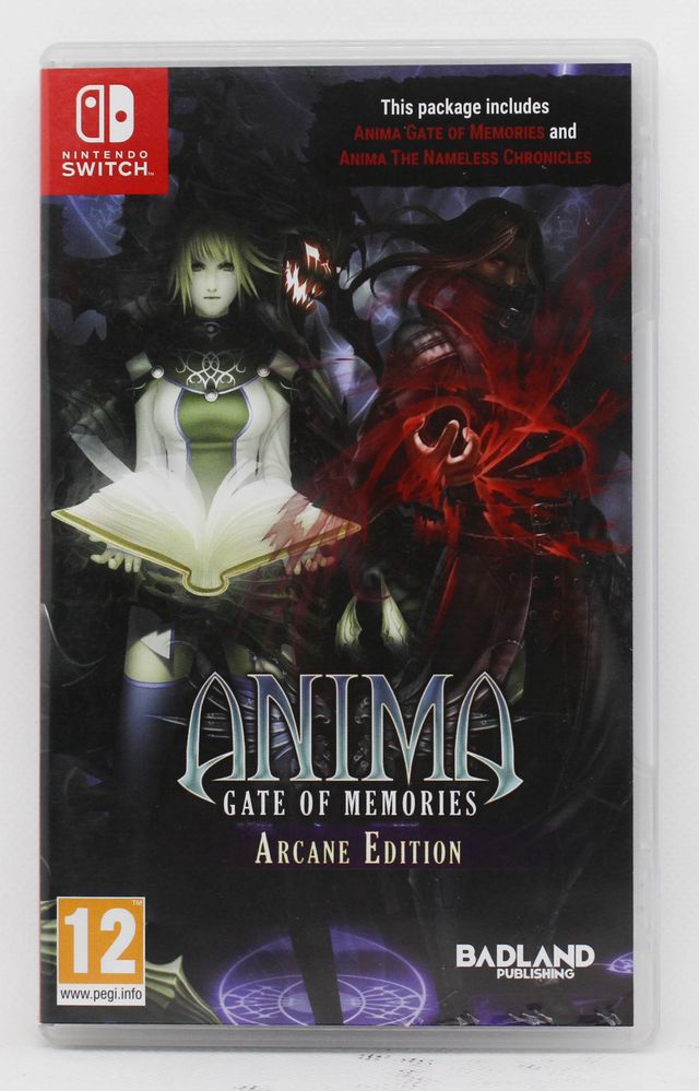 ANIMA GATE OF MEMORIES ARCANE EDITION SWITCH PAL
