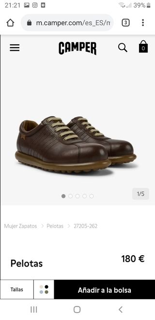 Zapato mujer CAMPER de segunda mano por 50 EUR en San Cristóbal de La  Laguna en WALLAPOP