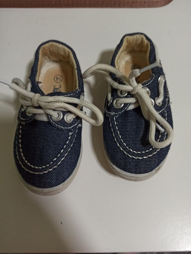 Mocasines tejanos talla 24