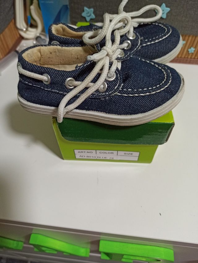 Mocasines tejanos talla 24