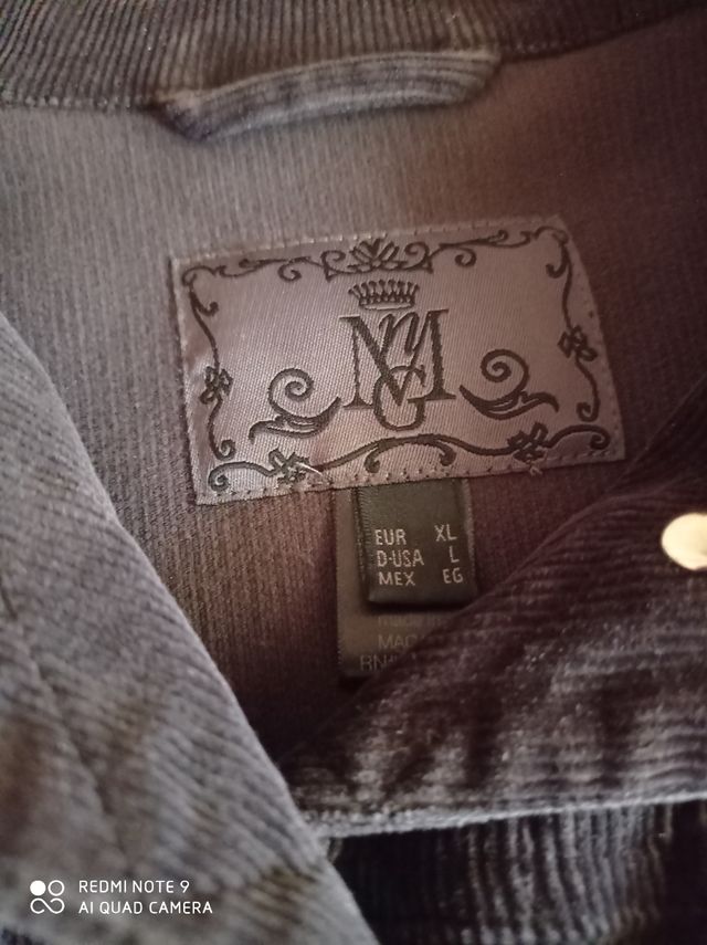 Chaqueta pana de Mango