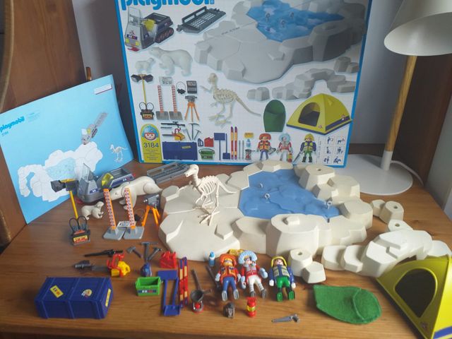 Playmobil 3184  Expedición polar excavación dino