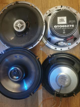 subwoofer audi a4 año 2004, y pomo, altavoces jbl