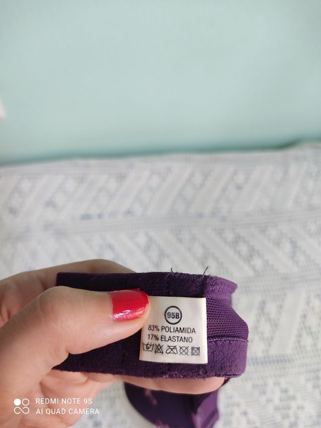 Conjunto sujetador +tanga Ivette nuevo