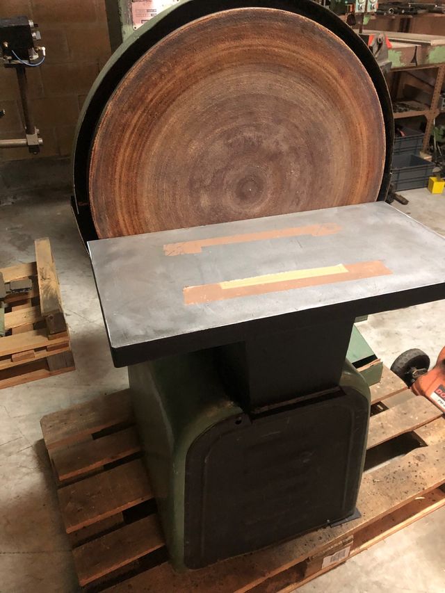 Lijadora disco 600 mm