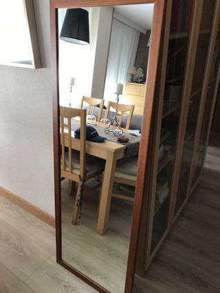 Espejo de pared cuerpo entero de segunda mano en WALLAPOP