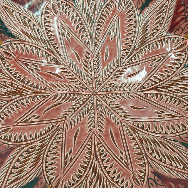 FUENTE CERÁMICA DE TERRACOTA MARROQUÍ