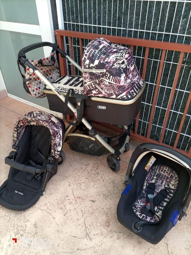 carro de bebe 3 piezas