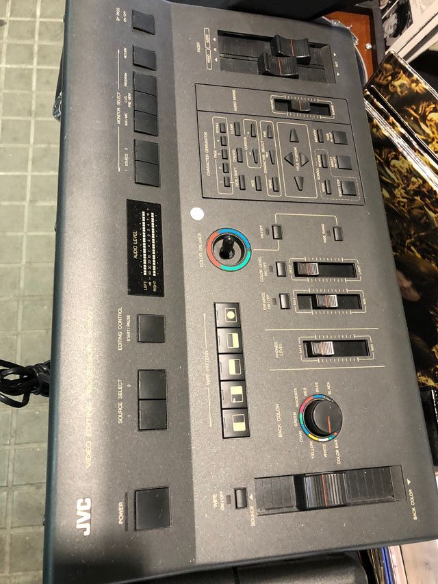 procesador de edición de video JVC