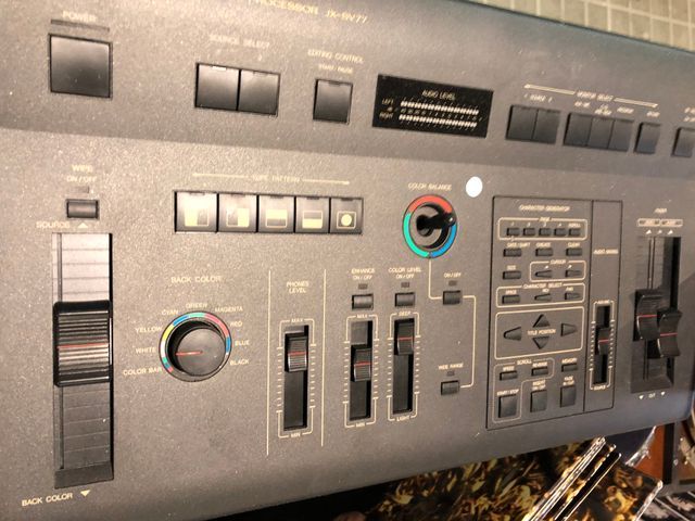procesador de edición de video JVC