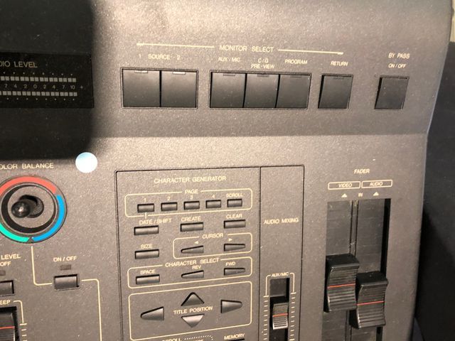 procesador de edición de video JVC