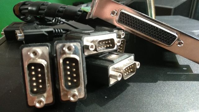 Tarjeta controladora 8 puertos RS-232