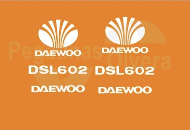 Kit Adhesivos Daewoo DSL602