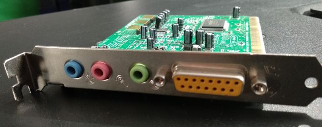 Tarjeta de sonido PCI