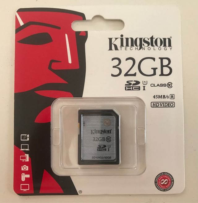 Kingston 32GB SDHC Tarjeta Flash