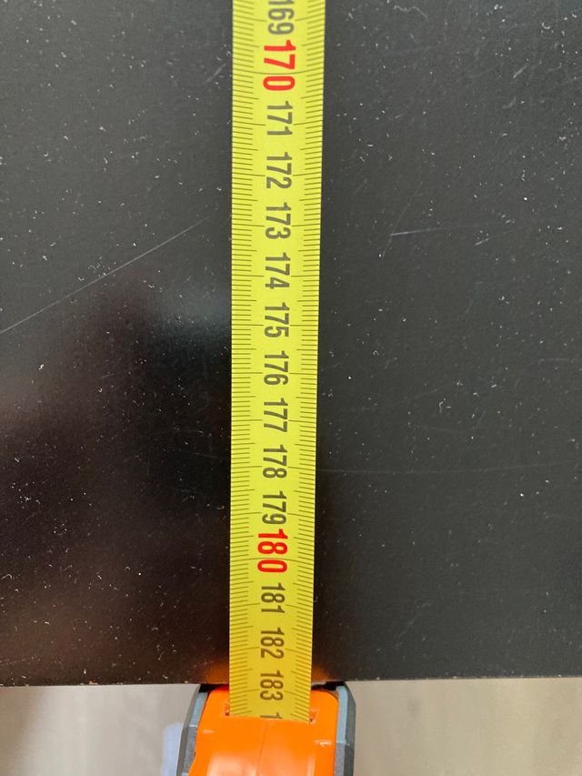 Mesa madera salían. 200x80