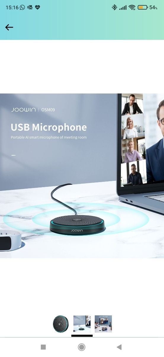 ✅micrófono conferencia a estrenar✅